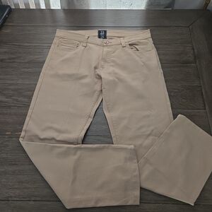 Men's Tan Chinos - Classic Straight Fit